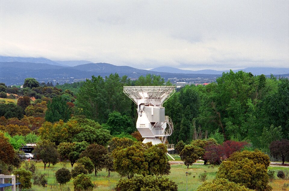 The Villafranca VIL-4 12m C-band antenna