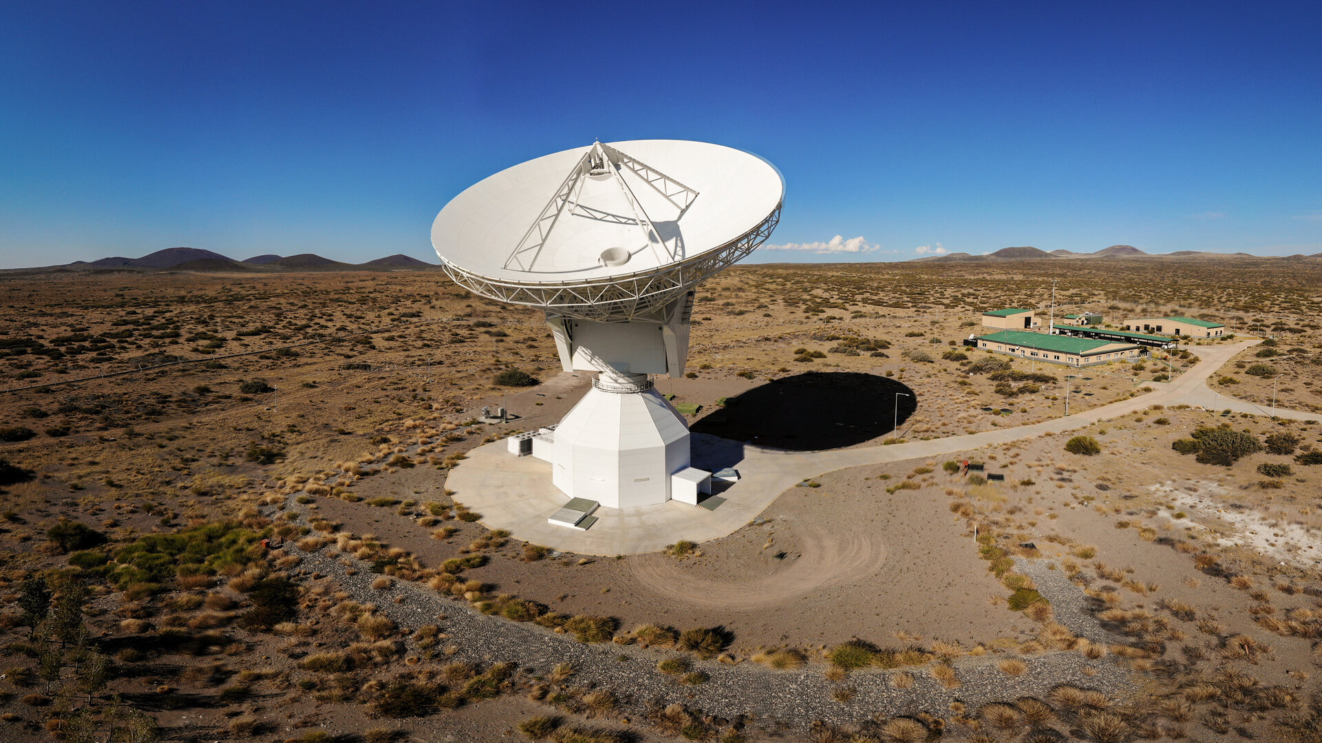 ESA's 35 m radio antenna at the Malargue ground station
