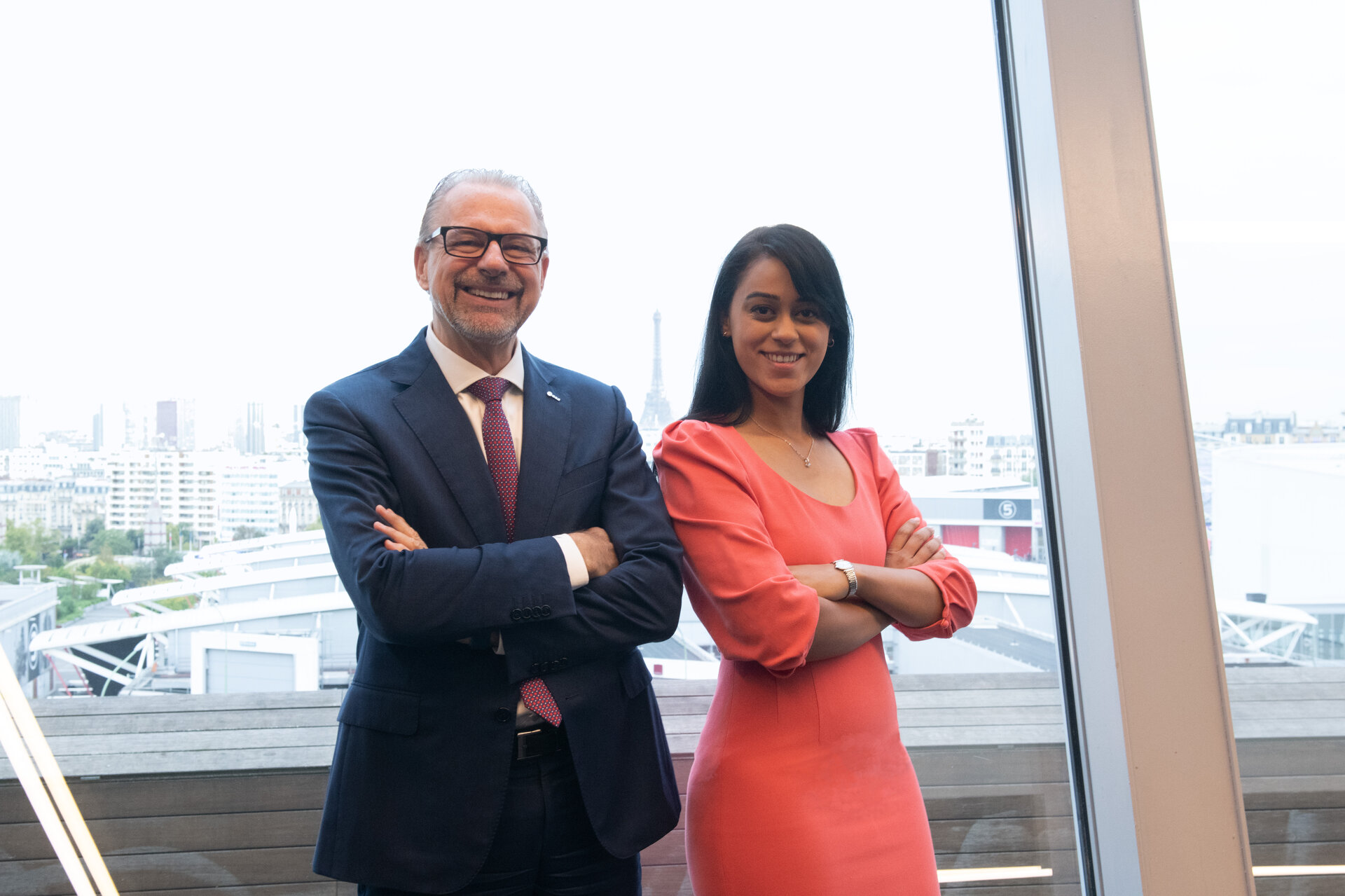 A day with the DG: Josef Aschbacher and YGT Zaina Rahman