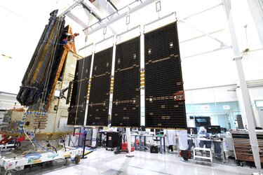 Testing the deployment of Biomass' solar wing
