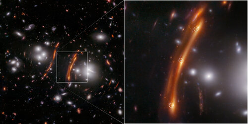 Webb researchers discover lensed supernova, confirm Hubble Tension