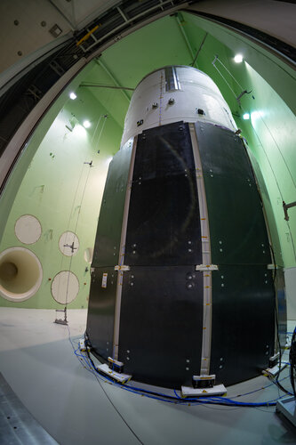 Acoustic test for Ariane 6 upper stage