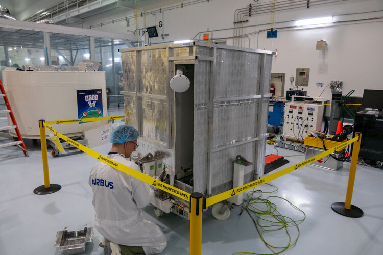ESA's Atomic Clock Ensemble in Space at NASA's Kennedy Space Center